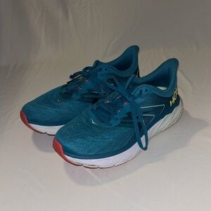 cute teal hoka tennis shoes!